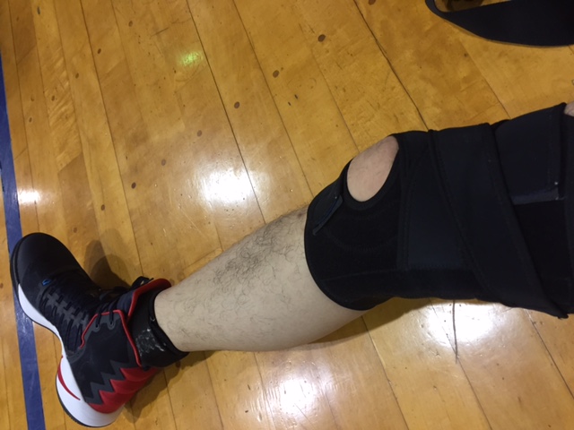 膝　受傷,バスケットボール　復帰,バスケットボール　練習