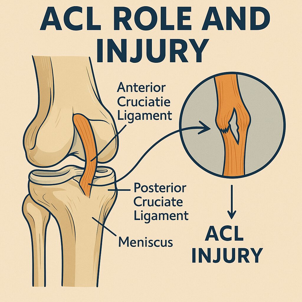 前十字靭帯の働きと重要性とは?損傷するとどうなる?