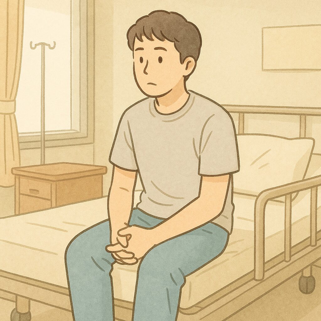 手術前日の入院はとにかく暇。私が実際に過ごした一日