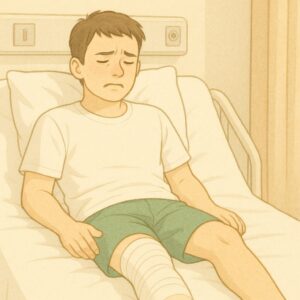 半月板手術の日の午後｜強まる痛みと長い夜の記録