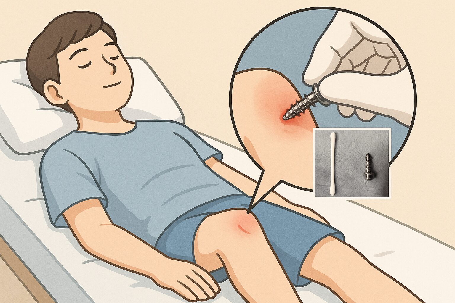 2回目の半月板手術で前十字靭帯のボルトを外した記録～抜釘～