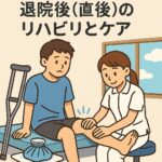 前十字靭帯と半月板手術の退院後初期に実行したリハビリとケア
