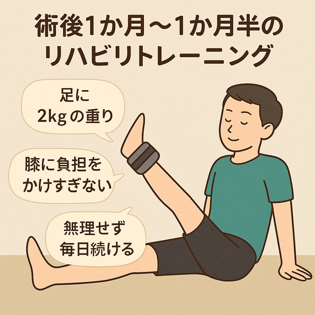 前十字靭帯と半月板の手術後1か月〜1か月半のリハビリ体験談｜がんばりすぎないコツ