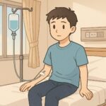 2回目の半月板手術当日の朝｜点滴と腰椎麻酔を受けるまでの体験談