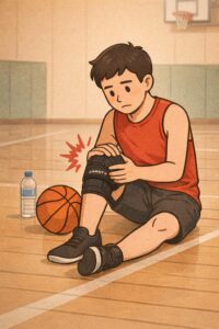 バスケットボール本格復帰に向けた準備と膝裏の痛み|筋トレ・サポーター・不安との向き合い方