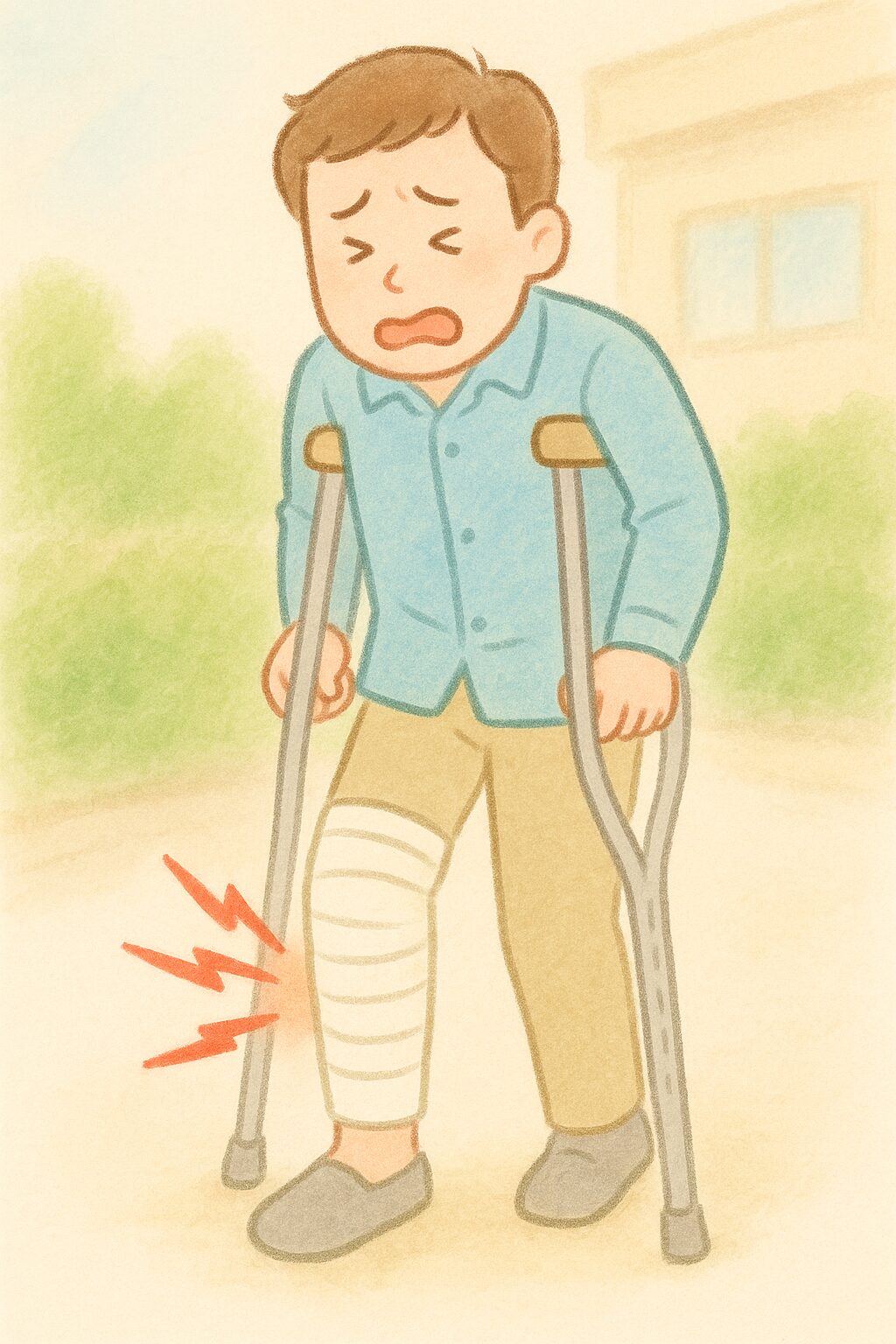 退院翌日にふくらはぎが激痛に…3分の道が30分になった術後の神経痛？