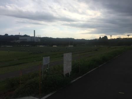 ランニング開始の場所