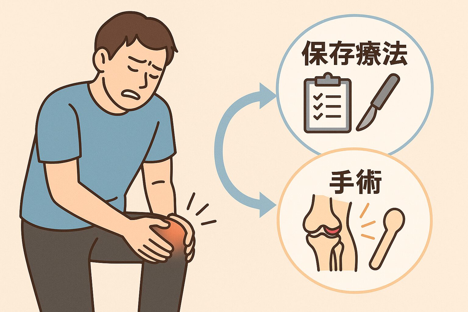 半月板損傷で手術か保存療法か悩むあなたへ｜3度の手術経験から見えた「選ぶ基準」