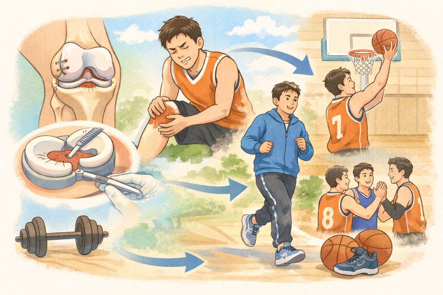 半月板を2回縫合しても治らなかった私が、部分切除で完全復帰できた理由【実体験】