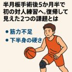 半月板手術後5か月半で初の対人練習へ。復帰して見えた2つの課題とは
