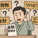 半月板手術6日目。スパルタン先生は優しいのに、退院手続きがスパルタすぎる件