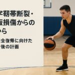 前十字靭帯断裂・半月板損傷からのこれから｜バスケ完全復帰に向けた現状と今後の計画